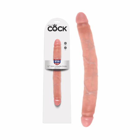 King Cock 30cm Slim double godemiché