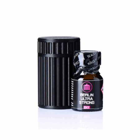 Discreet Poppers Combo Berlin Ultra Strong 10ml und Poppers Keeper Small