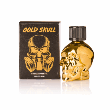 Gold Skull Poppers 24ml