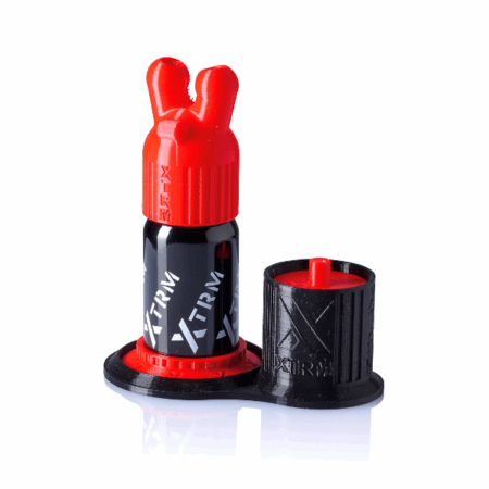 XTRM DESK POWER POPPERS STATION - Schwarz-Rot