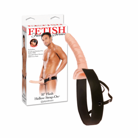 Fetish Fantasy - 10 inch Hollow Strap On natur