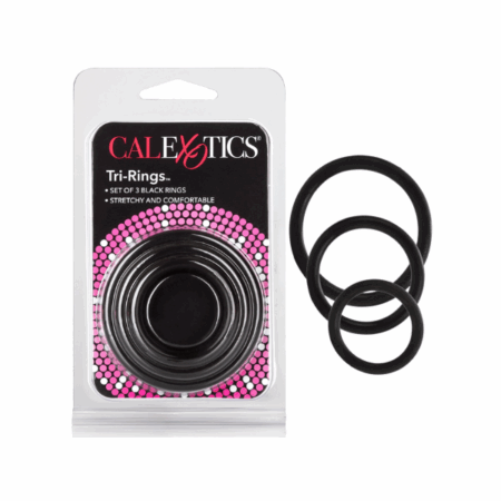 CalExotics Tri-Rings 3 Cockringe 