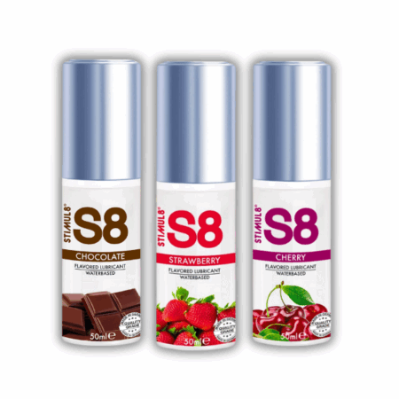 S8 Waterbased Flavored Lube 50ml - Erdbeere Kirsche Schokolade