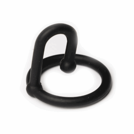 Sport Fucker Silicone Cum Stopper - Black