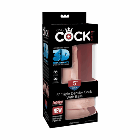 Gode King Cock Triple Densité 13cm