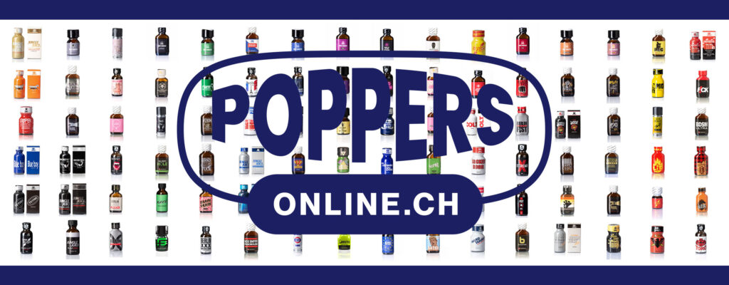 Poppers-online: Über 150 Poppers & 60 Zubehörartikel