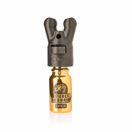 Poppers Booster Cap XTRM Double XS Black LEAK PROOF for Double Scorpio 15ml