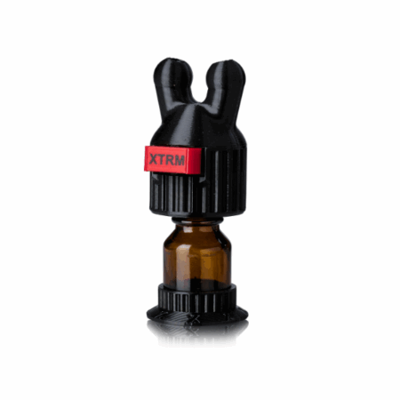 Poppers Booster Cap XTRM Kinky SNFFR Leakproof Double Small Black