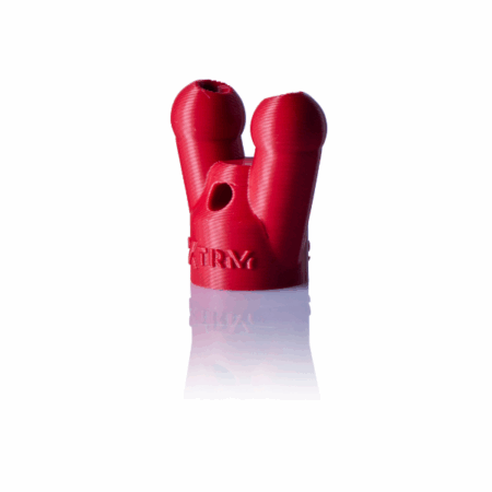 Poppers Booster Cap XTRM SNFFR Double Small Dark Red