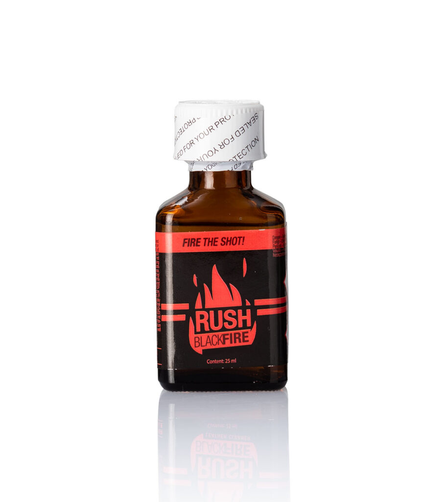 Rush Black Fire 25ml Front