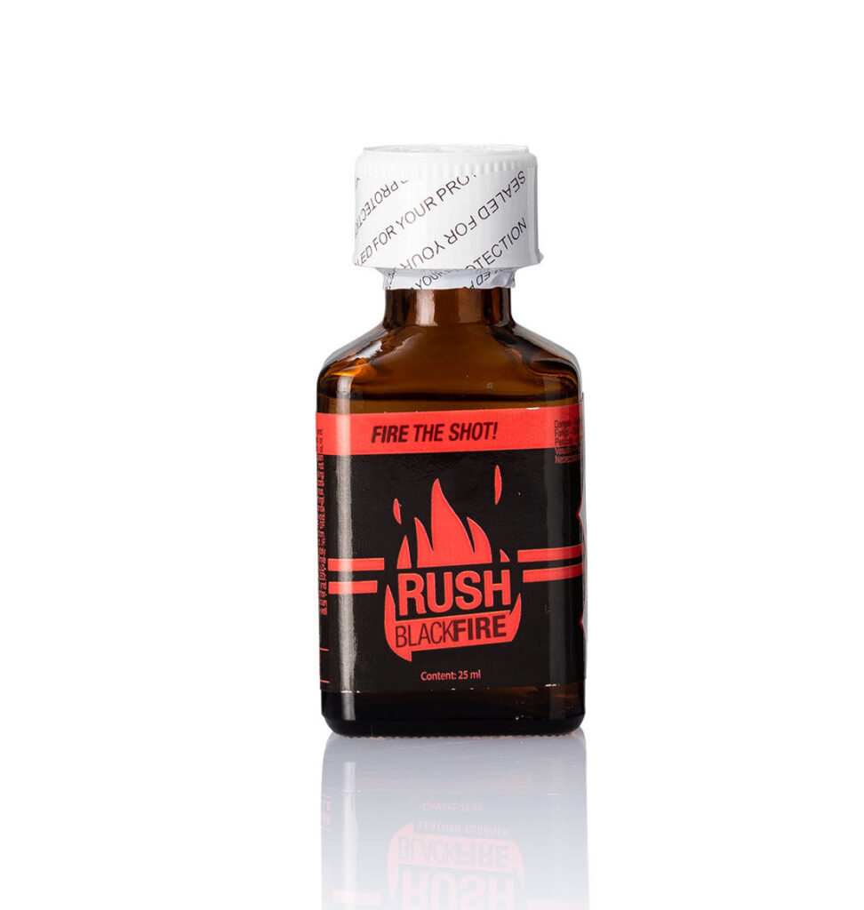 Rush Black Fire 25ml Front