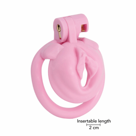 Sissy Trainer Cock Lock X-Short Pink