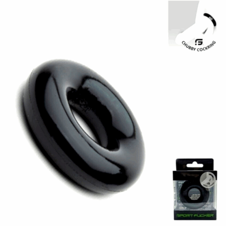 Sport Fucker Chubby Cockring Schwarz